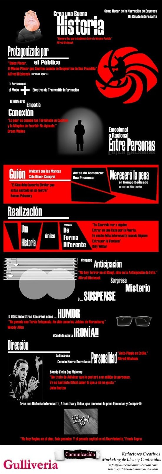 Crea una buena historia